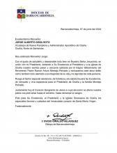 Rechazamos el asesinato del Padre Ramón Montejo y extendemos nuestra solidaridad con la Diócesis de Ocaña